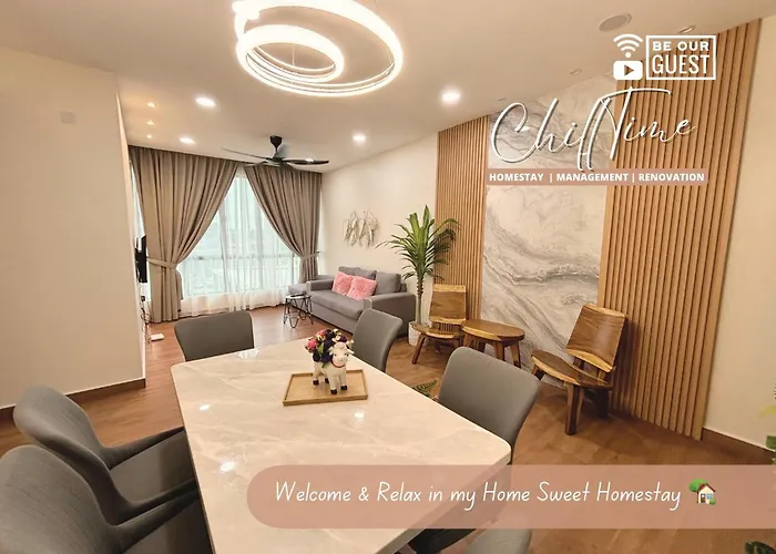 Jbtown Midvalley Ksl-5Minciq Veranda Super Pool 5Gnetflix Biz Suite By Chilltime Homestay